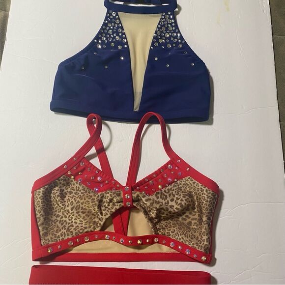 Custom made dance costume 3 piece interchange convention set patriot animal 10 - Picture 2 of 14